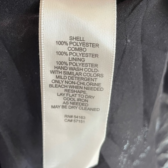 Eliza J Black Pink Floral V Back Cocktail Dress, Size 8 - Picture 11 of 11